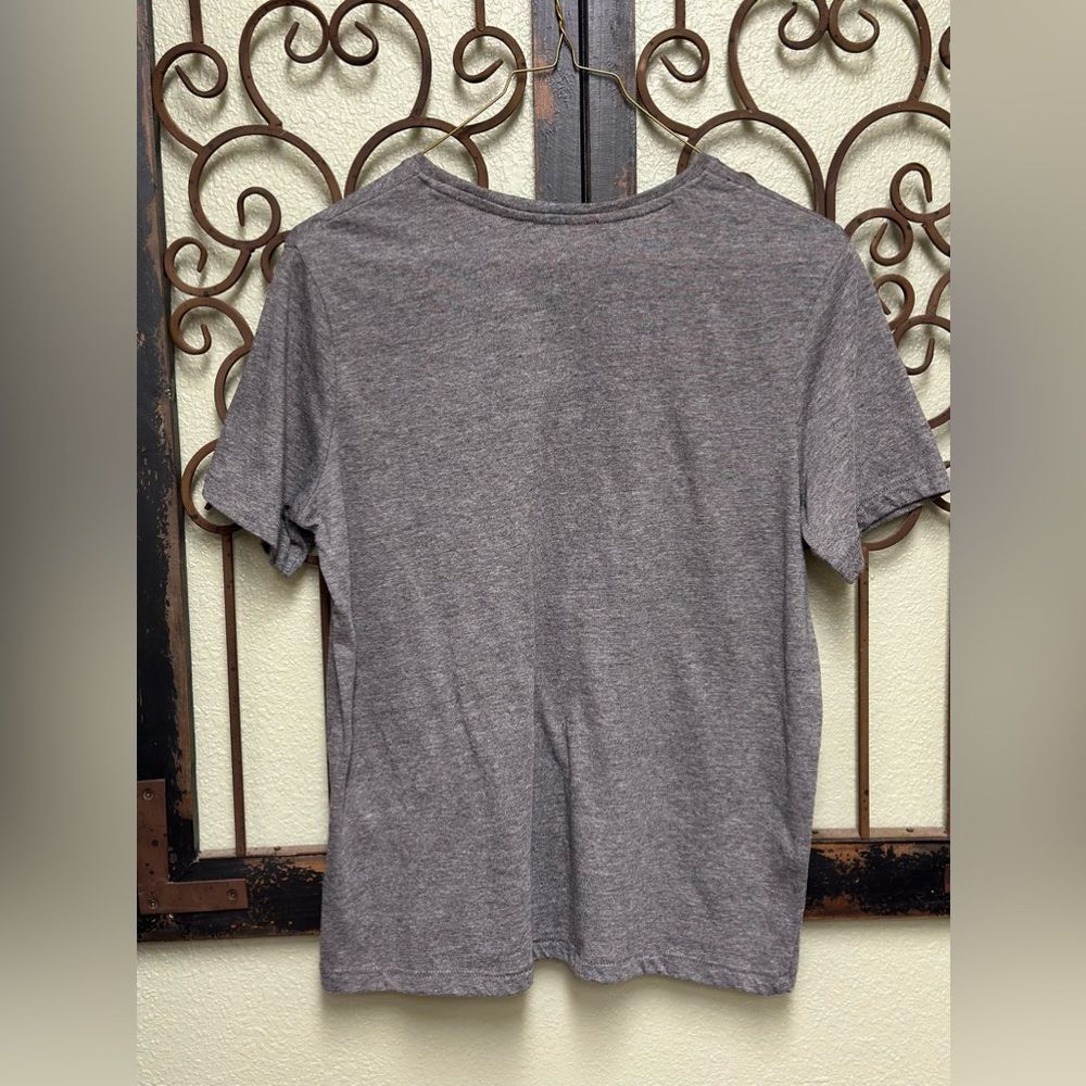 Zara grey basic tshirt top - Picture 3 of 4